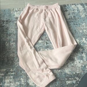 Katie J NYC Light Pink Sweatpants for Kids